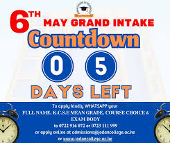 Jodan College May 2024 Intake