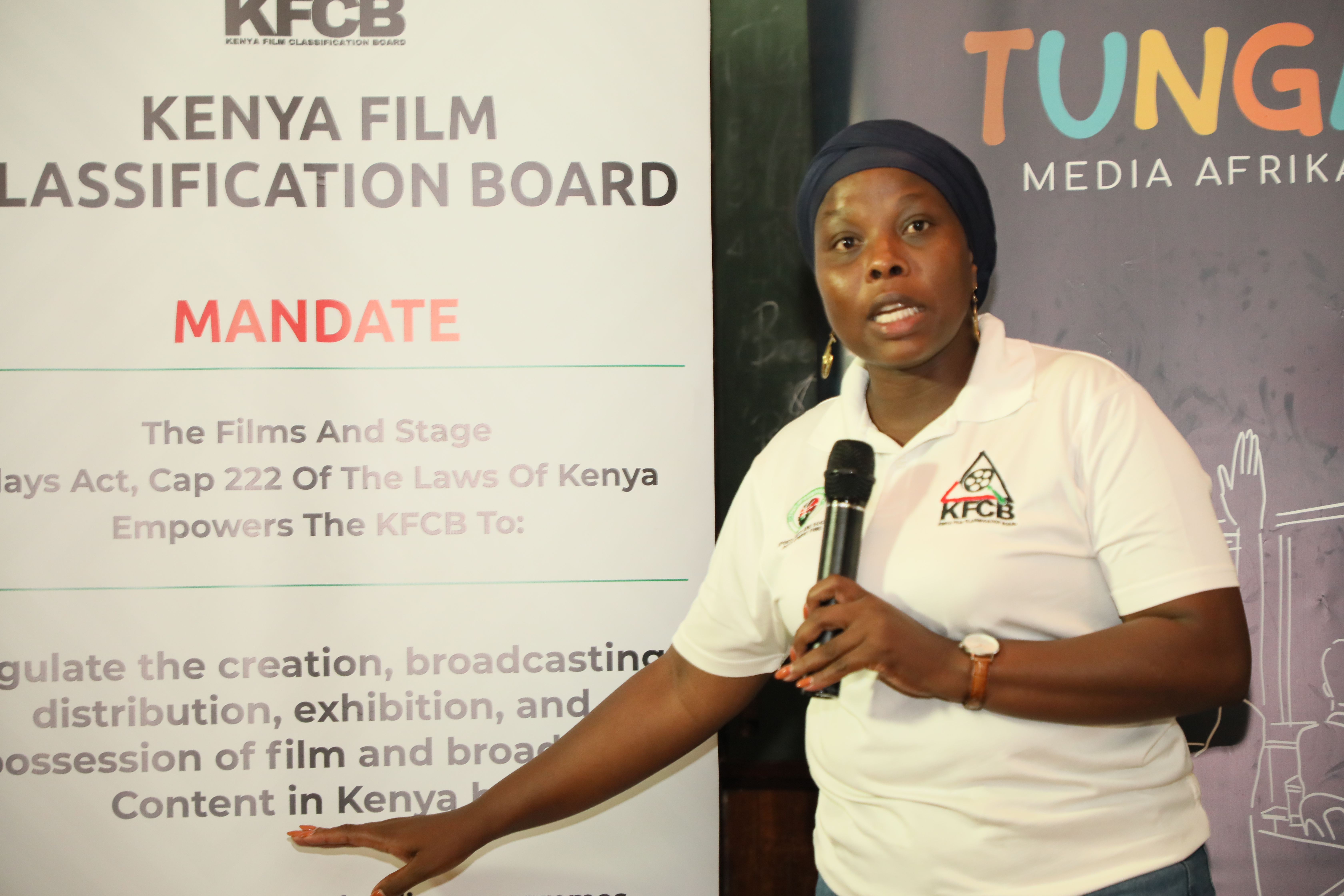 KFCB collaborates with Tunga Media in a Responsible Content Consumption Drive
