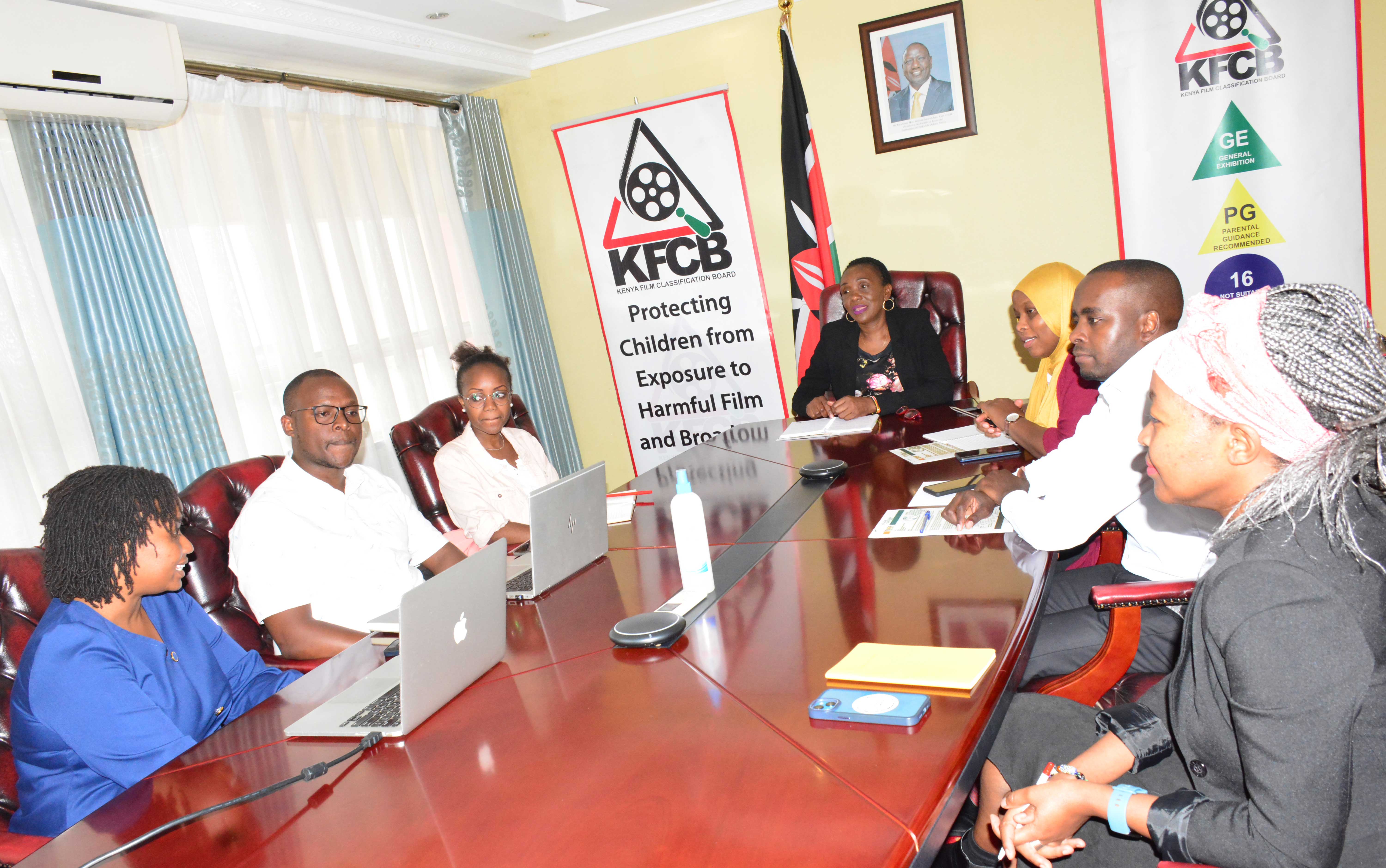 Board Meets Tunga Media Afrika Over Collaboration in Clean Content Campaigns