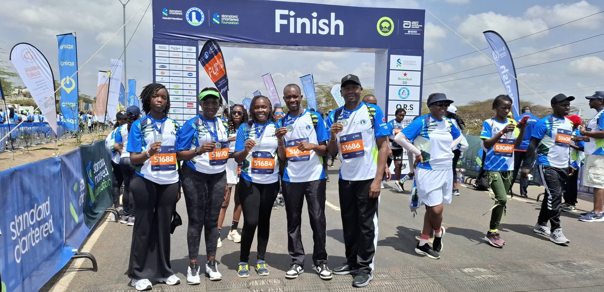 Racing for a Noble Cause: KFCB Joins Thousands at the Standard Chartered Nairobi Marathon 2026