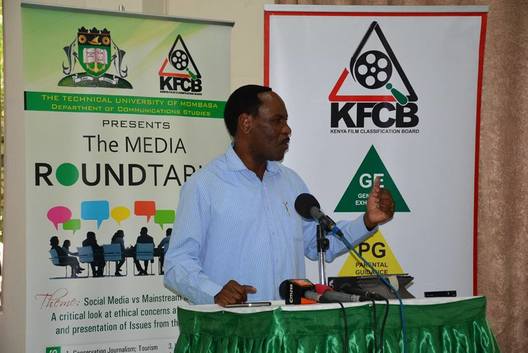 MEDIA ROUND TABLE TRAINING ON ETHICAL REPORTING AT THE TECHNICAL UNIVERSITY OF MOMBASA