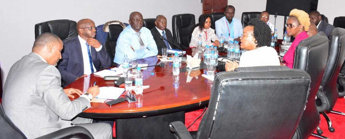 PS Ismail Maalim Meets the KFCB Board and Management