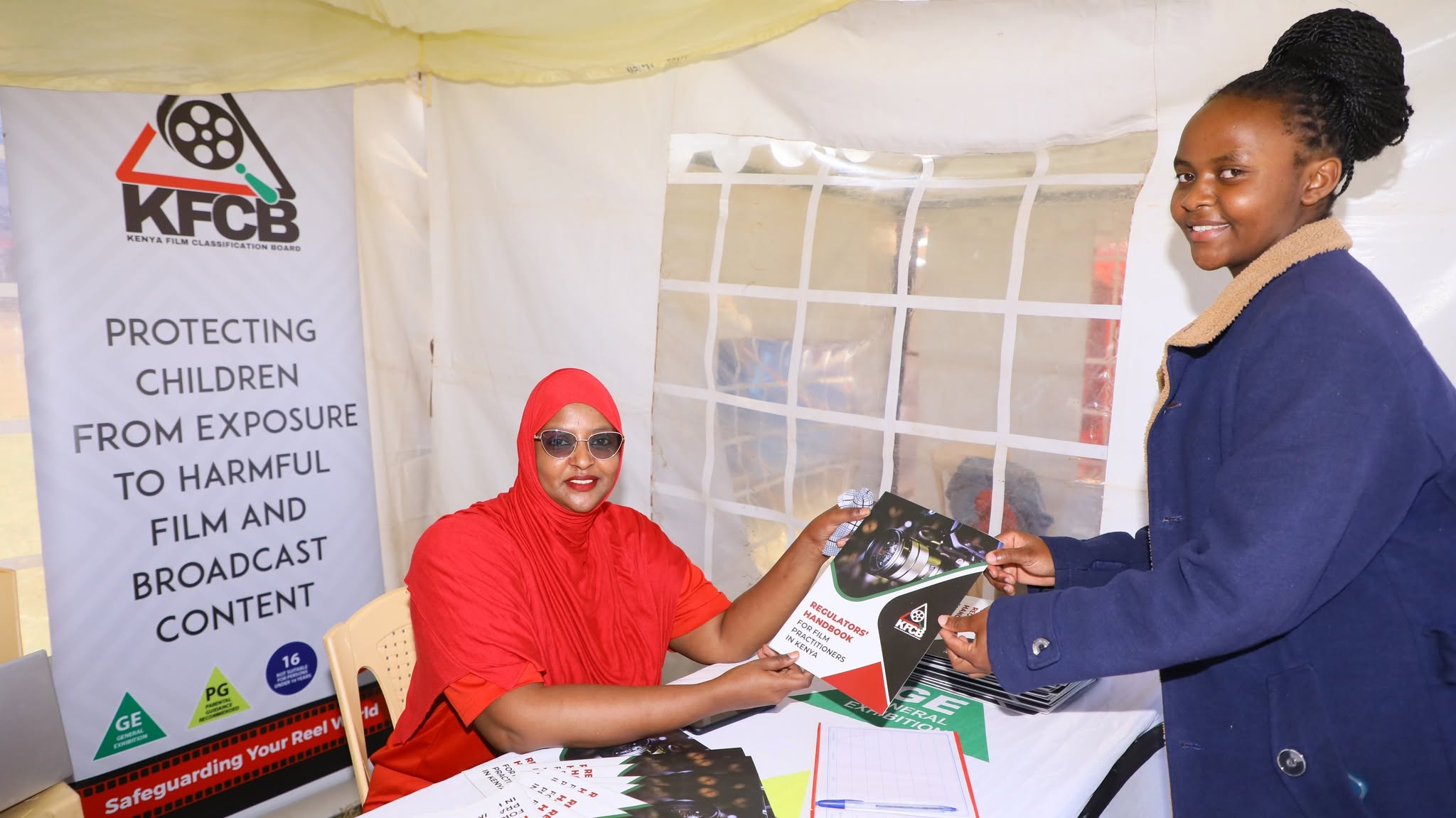 Photo 2 with KFCB staff