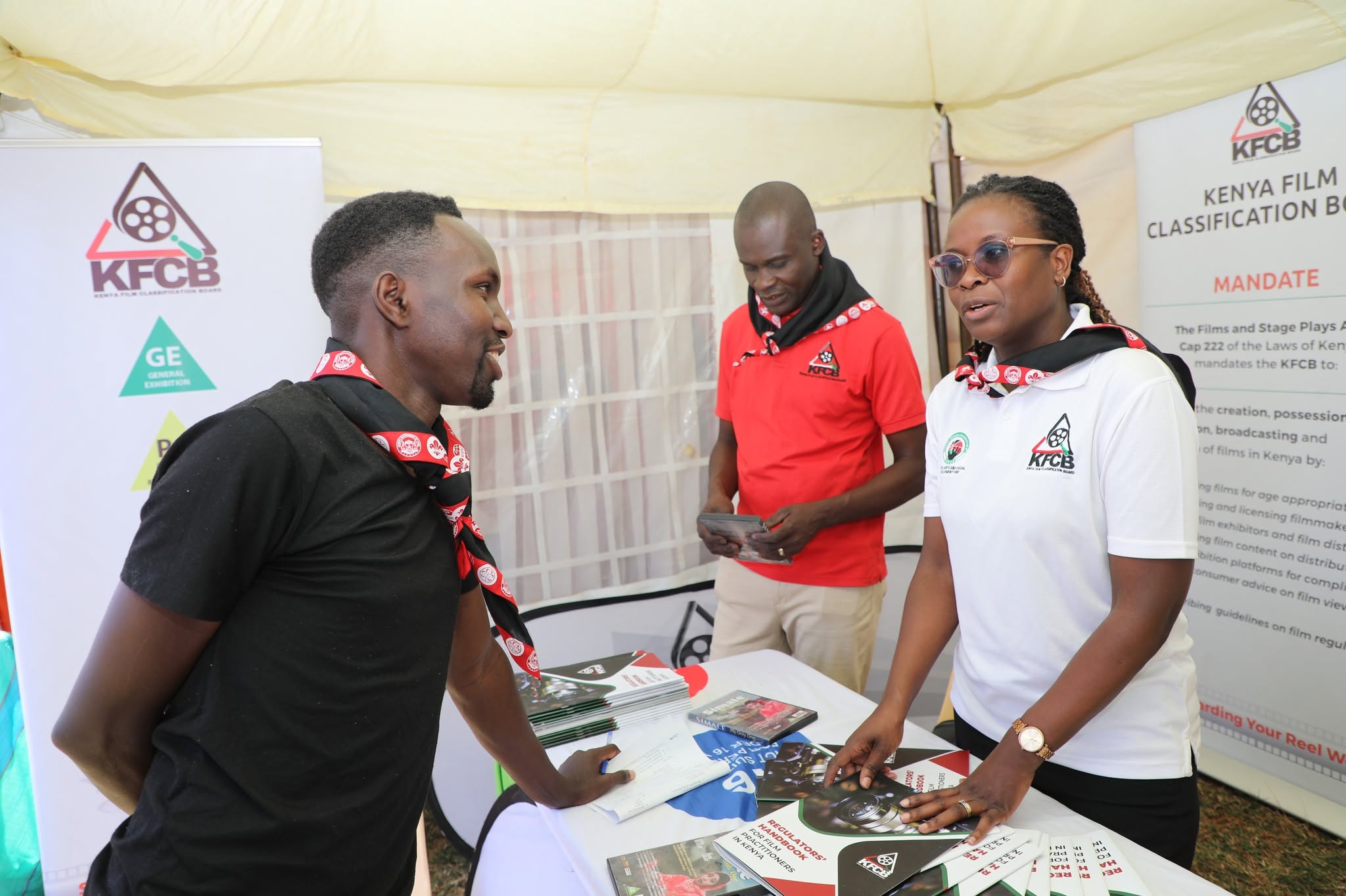 Photo 3 with KFCB staff