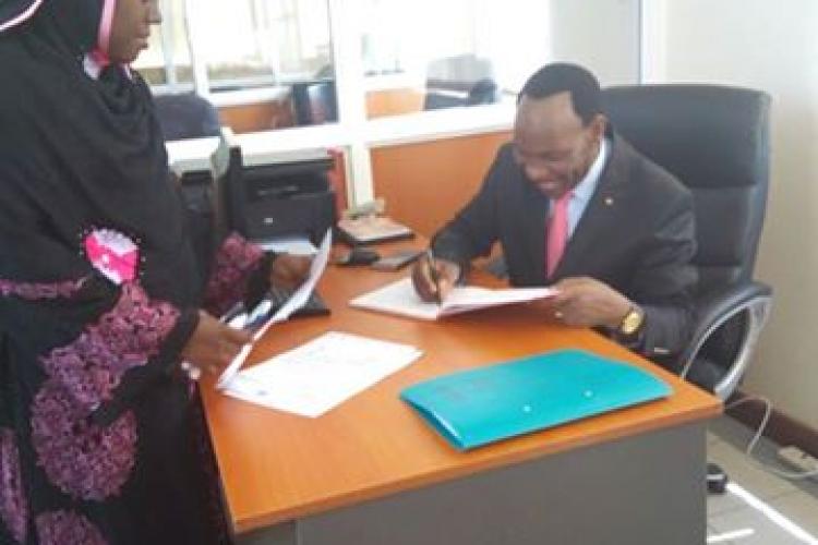CEO Visit to the KFCB Nakuru Regional office
