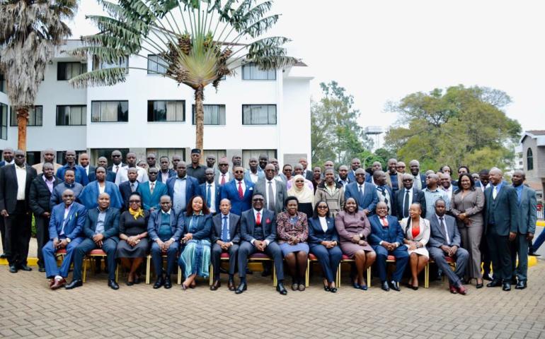 KFCB Ag. CEO Joins Youth Affairs PS for Consultative Forum with County Officials