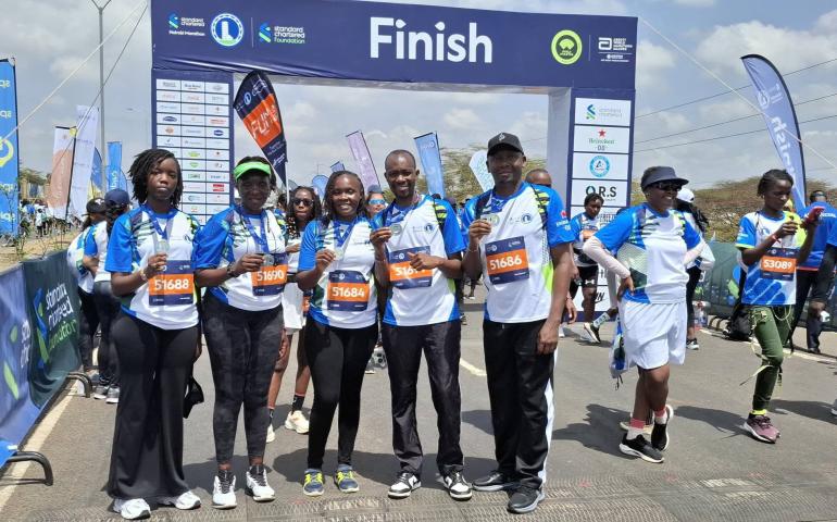 Racing for a Noble Cause: KFCB Joins Thousands at the Standard Chartered Nairobi Marathon 2026