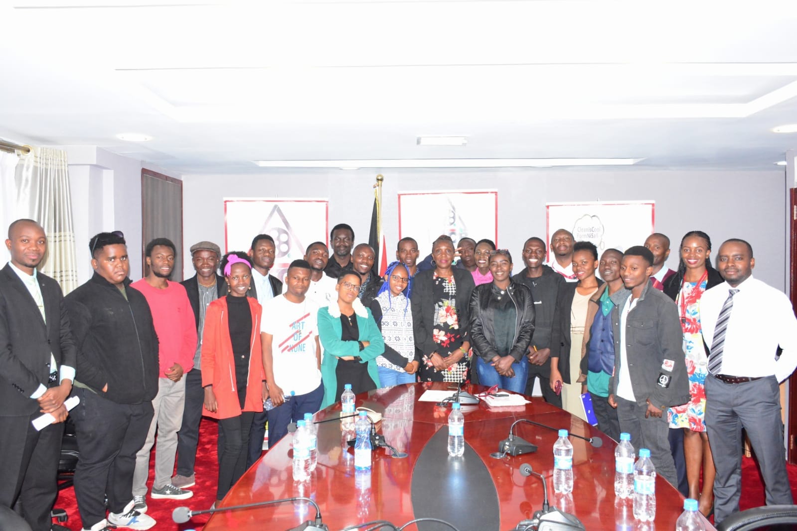 Educational Visit by the Mombasa Aviation Institute - Media and Communication Students