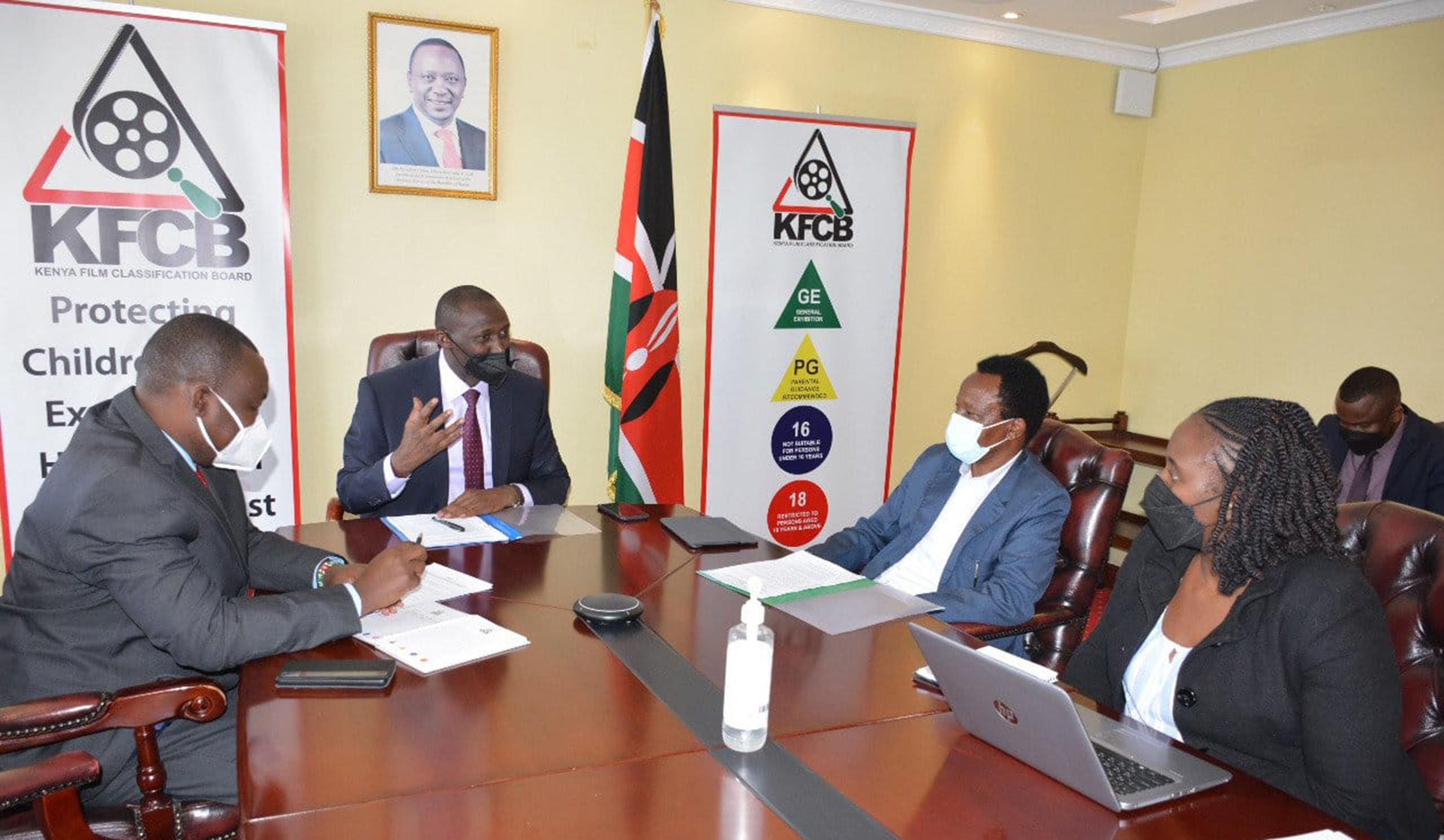 Meeting with Kenya Film School