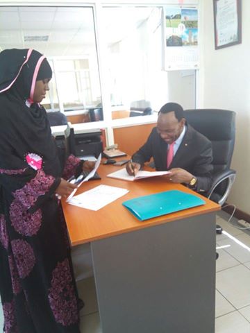 CEO Visit to the KFCB Nakuru Regional office