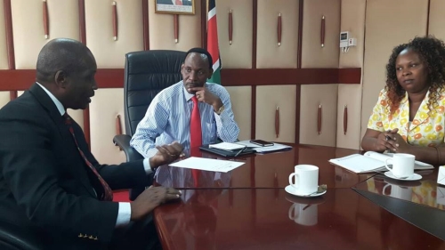 KFCB CEO Meets the Managing Director and Head of Marketing Mbaitu FM