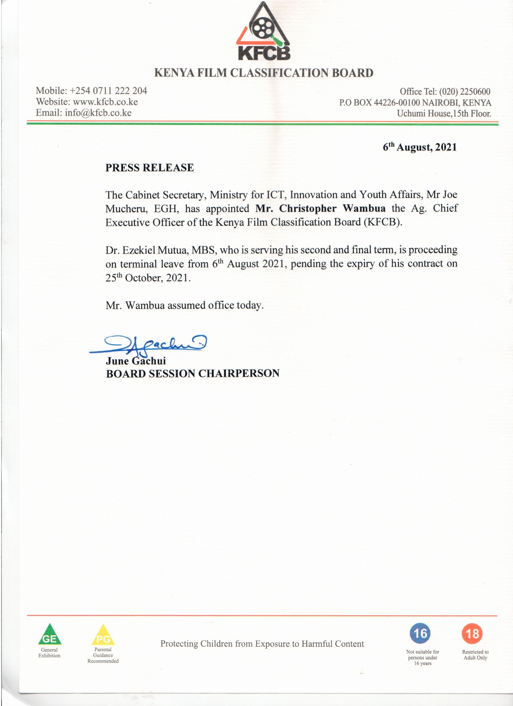 Press Release 06-08-2021