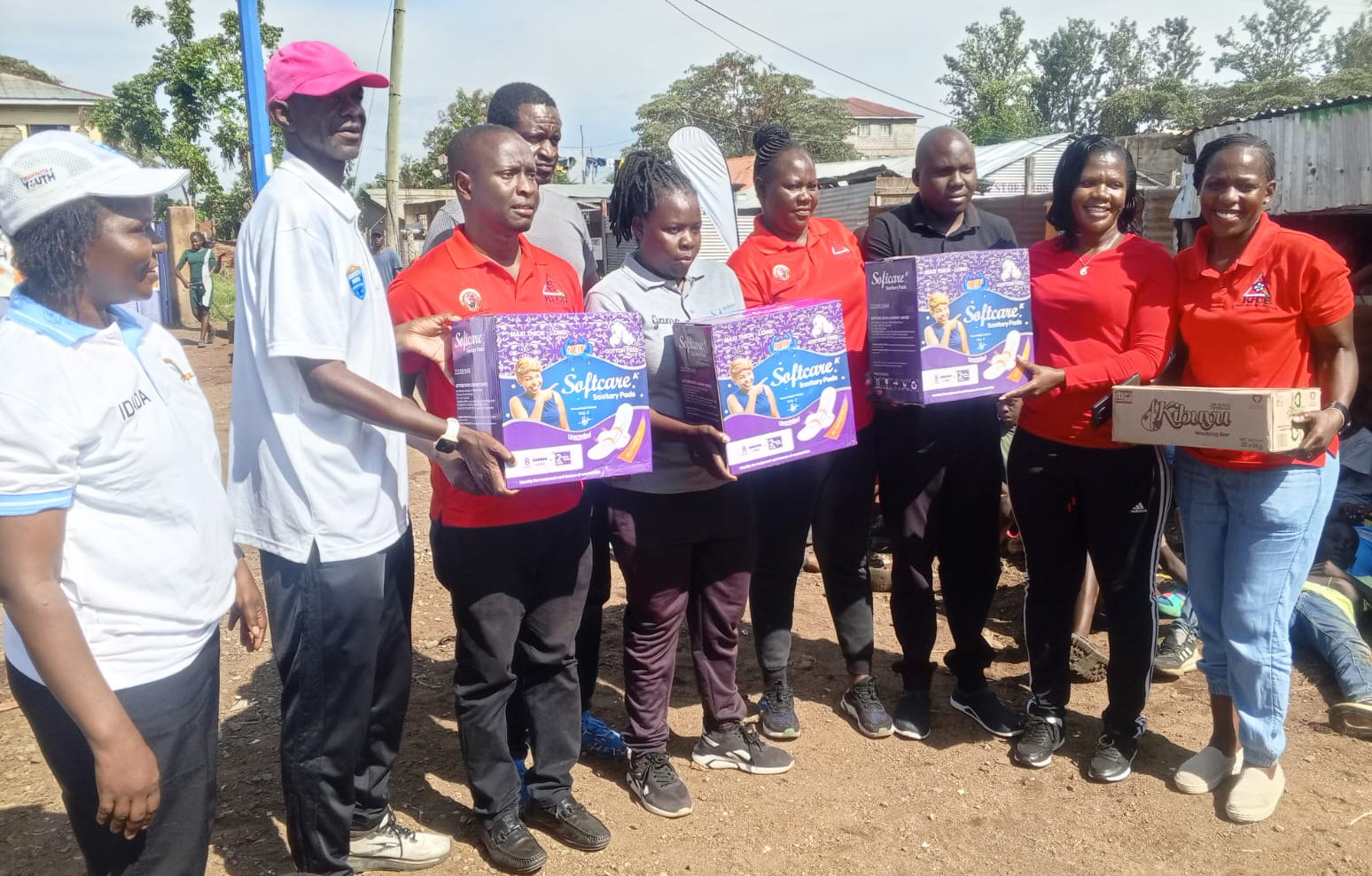 KFCB Donates Sanitary Towels and Bar Soaps at “Super Sato Changamshaa Mtaa” Event