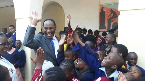 Kenya Film Classification Board donates100 chairs to City Primary School.