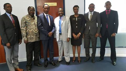 Courtesy Call on Daystar University Vice Chancellor Dr. Timothy Wachira