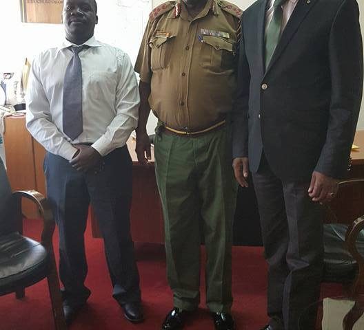 Courtesy Call on the Western Regional Administration Police Commander