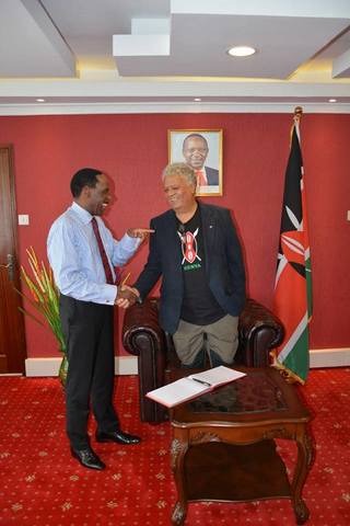 KFCB CEO MEETS BLUE SKY FILMS EXECUTIVE PRODUCER