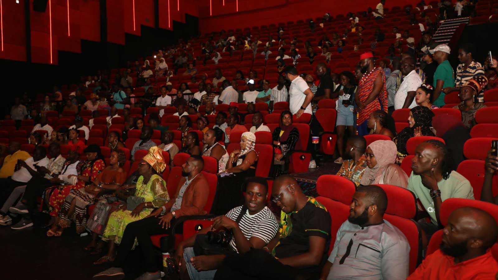 Board Grace's Colourful Red-Carpet 'Mvera' Film Premiere 