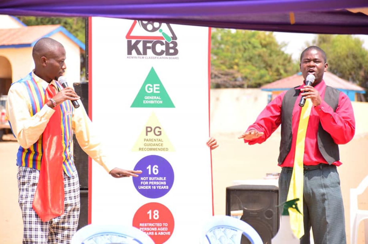  KFCB Public Sensitization at AIC Kyondoni, Kitui County