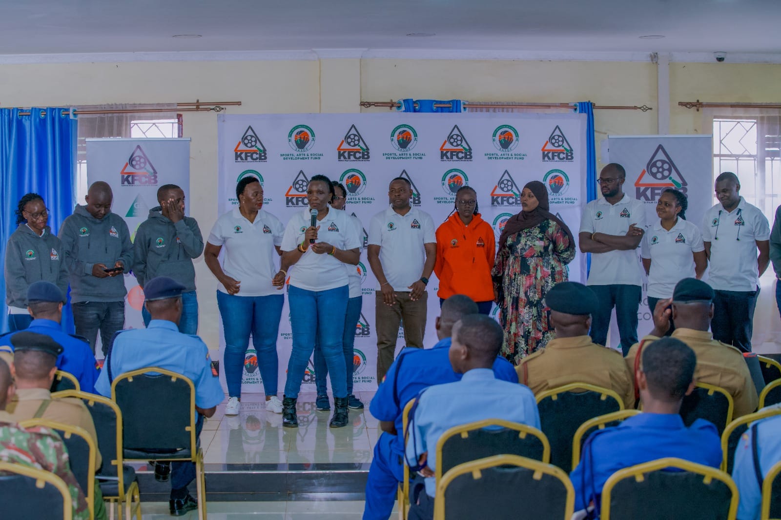 KFCB Meets Law Enforcers in Kirinyaga County 