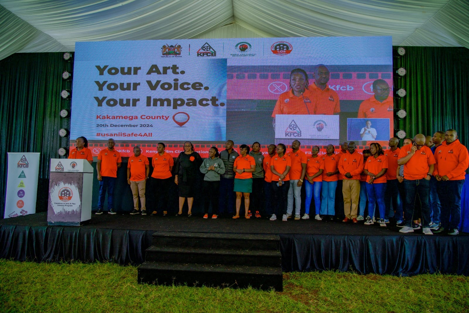 Creatives in Arts and Film Literacy Programme – Kakamega Edition