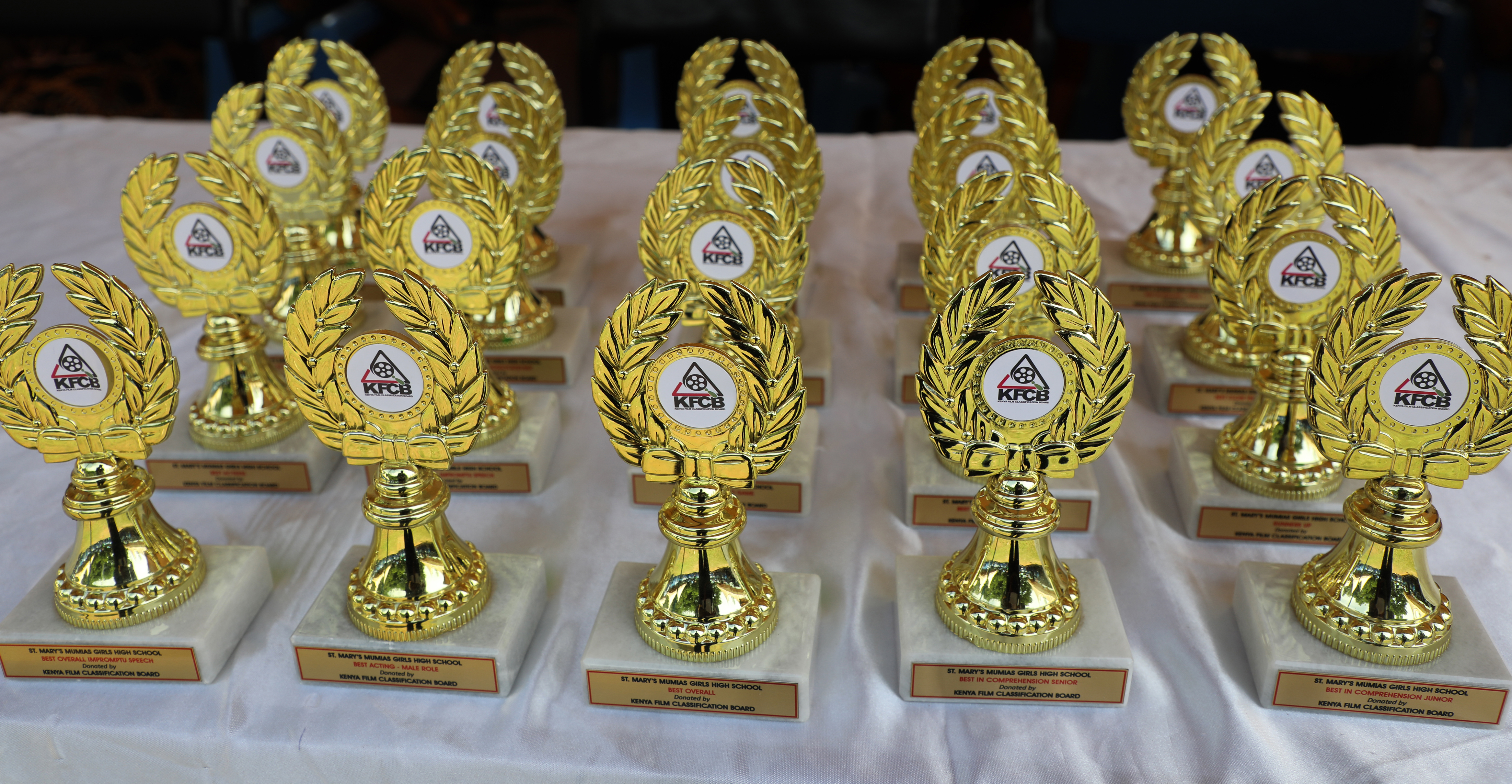 St. Mary's trophies