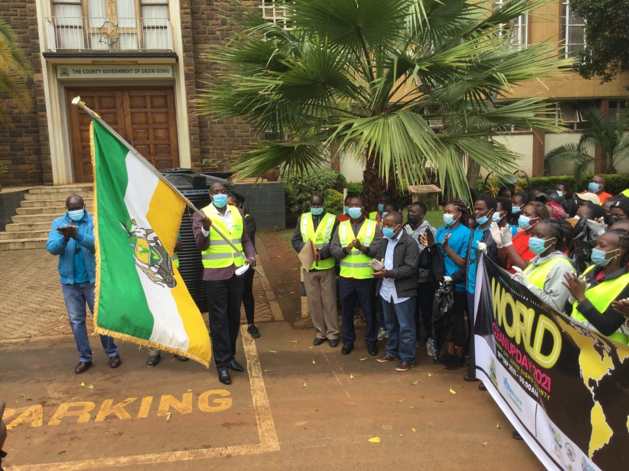 Board’s North Rift Region participate at World Cleanup Day, 2021