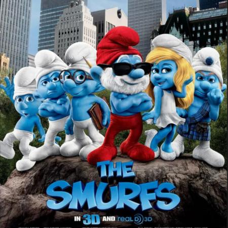 The Smurfs Movie poster