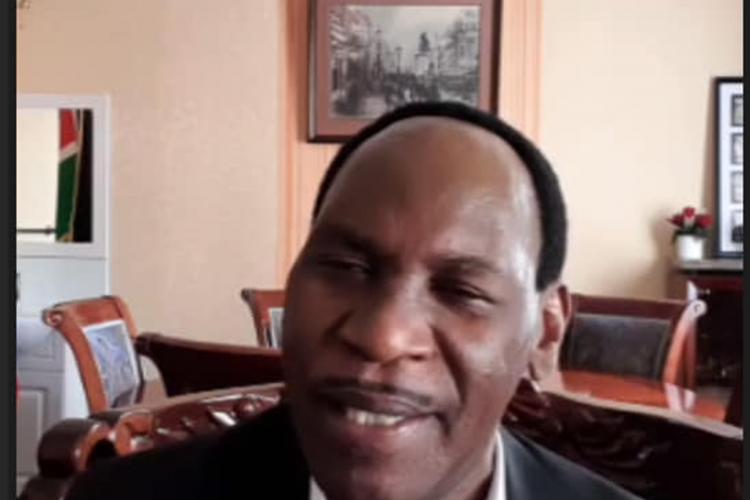 CEO Dr. Ezekiel Mutua Leads Team KFCB During a Virtual Sensitization Forum for KDIC Staff