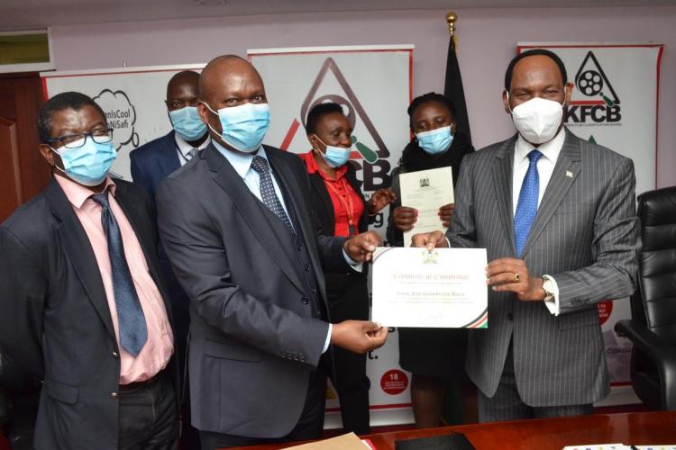 KFCB Receives Award for Championing National Values