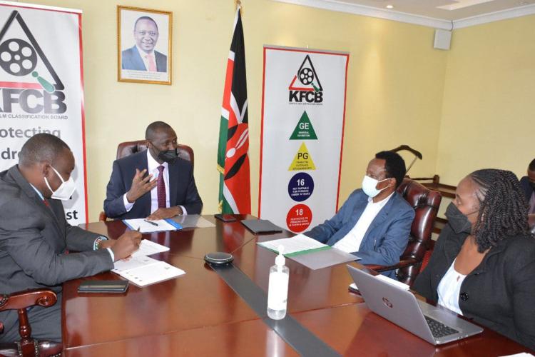 Meeting with Kenya Film School