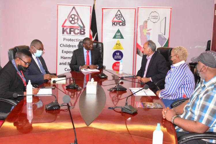 Courtesy Call by Kenya International Sports Film Festival