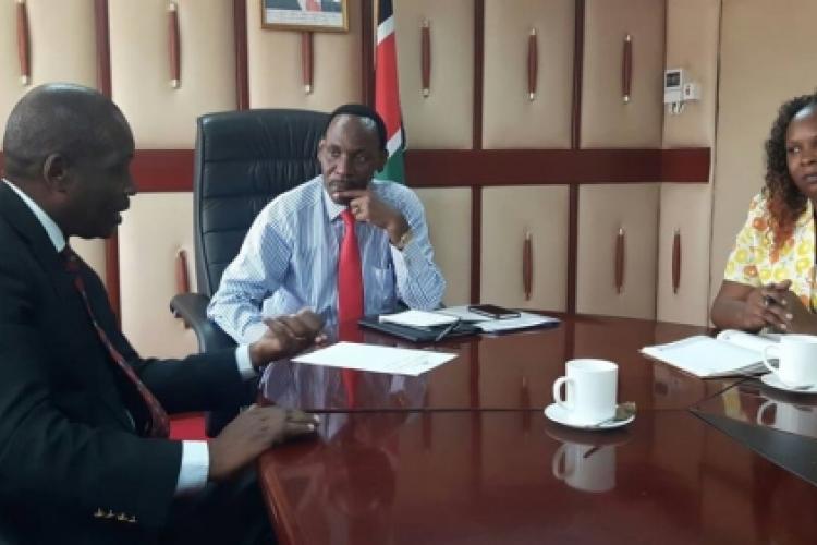 KFCB CEO Meets the Managing Director and Head of Marketing Mbaitu FM