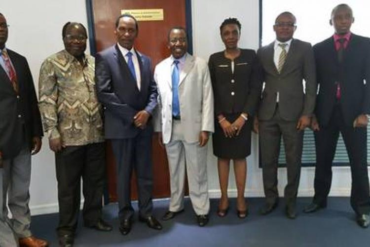 Courtesy Call on Daystar University Vice Chancellor Dr. Timothy Wachira