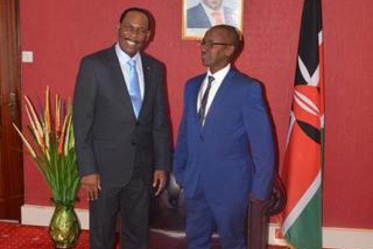 COURTESY CALL DIRECTOR OF PUBLIC AFFAIRS AND COMMUNICATIONS AT THE MINISTRY OF FOREIGN AFFAIRS